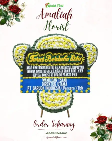 Papan Bunga Duka Mojorebo